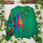 Sweater Caballos Verde