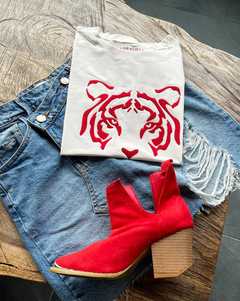 Playera Tigre Rojo