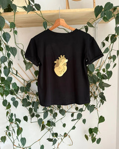 Playera Corazón Golden