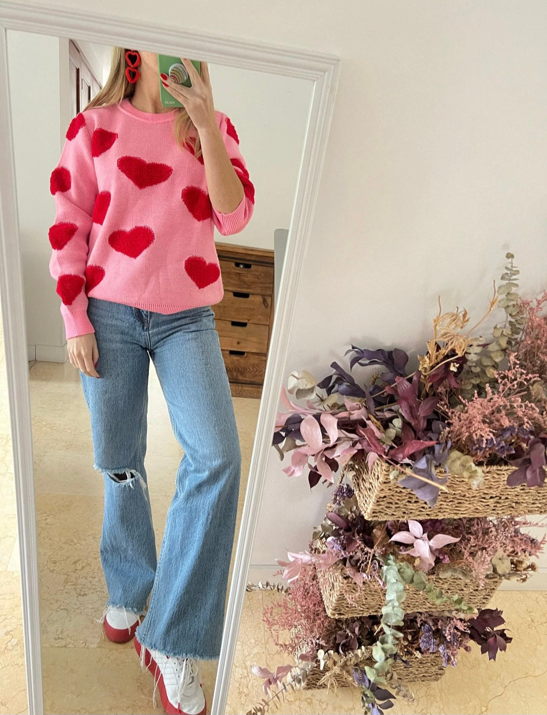 Sweater Cozy Rosa Manuleja