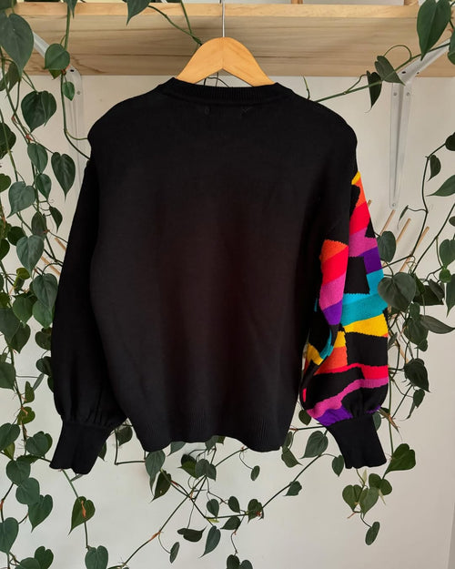 Sweater Negro Caballo